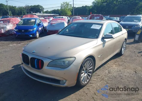 2012 BMW 750 I from USA, damaged, VIN WBAKA8C53CDS99778